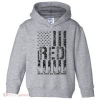 Red Friday Military Veteran Remember Everyone Deployed Toddler Hoodie thumb 0