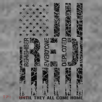 Red Friday Military Veteran Remember Everyone Deployed Toddler Hoodie thumb 2