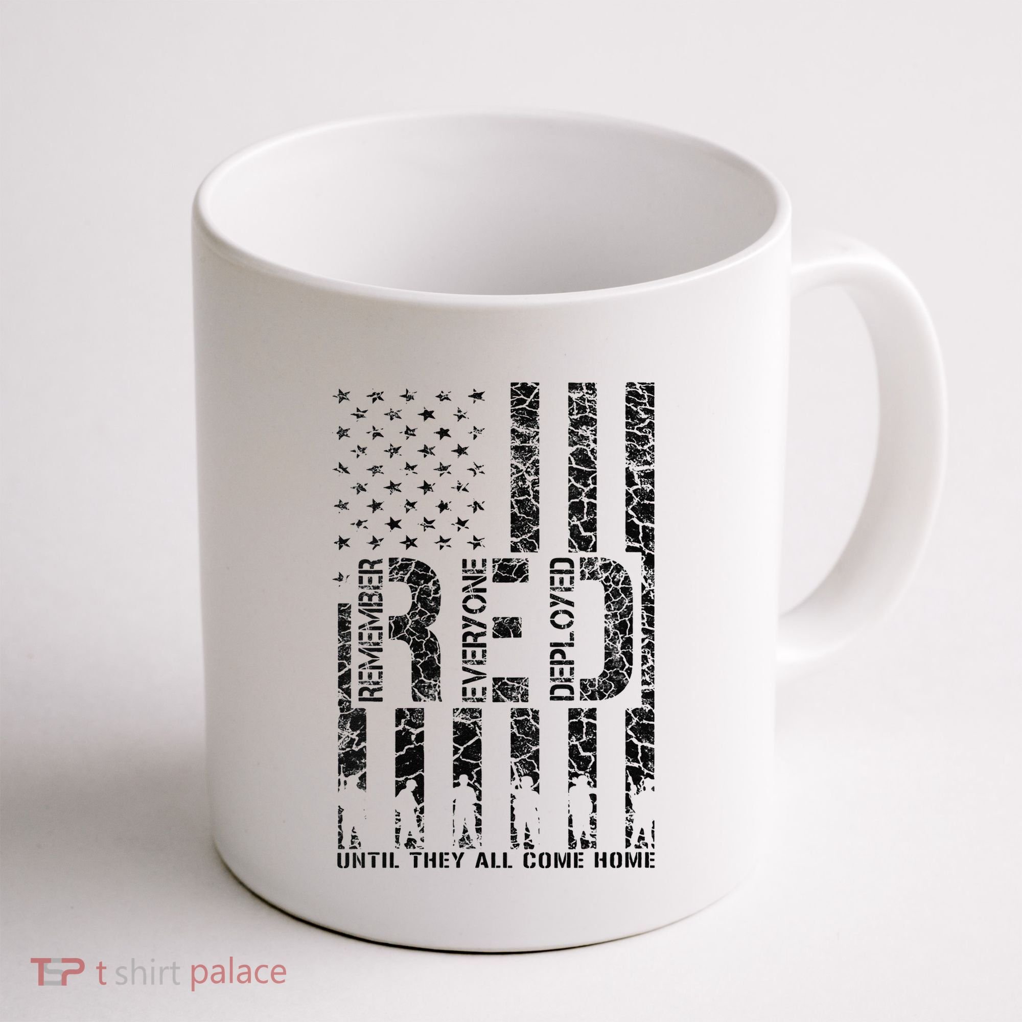 Red Friday Military Veteran Remember Everyone Deployed Coffee Mug