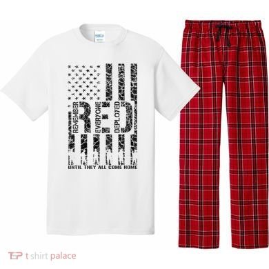 Red Friday Military Veteran Remember Everyone Deployed Pajama Set