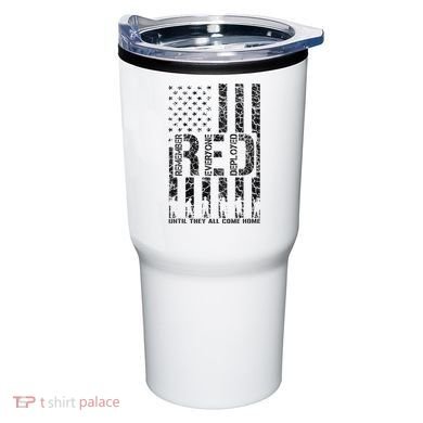 Red Friday Military Veteran Remember Everyone Deployed Tumbler