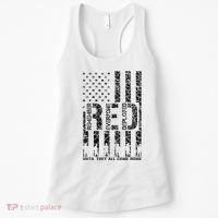 Red Friday Military Veteran Remember Everyone Deployed Women's Tank Top thumb 0