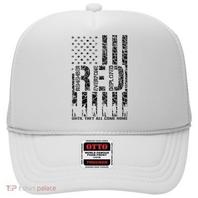 Red Friday Military Veteran Remember Everyone Deployed Hat