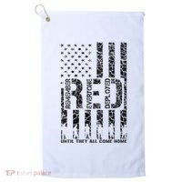Red Friday Military Veteran Remember Everyone Deployed Golf Towel thumb 0
