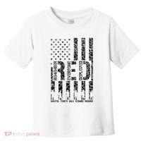 Red Friday Military Veteran Remember Everyone Deployed Toddler T-Shirt thumb 0
