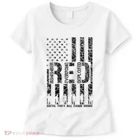 Red Friday Military Veteran Remember Everyone Deployed Women's T-Shirt thumb 0