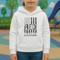 Red Friday Military Veteran Remember Everyone Deployed Kids Hoodie thumb 3