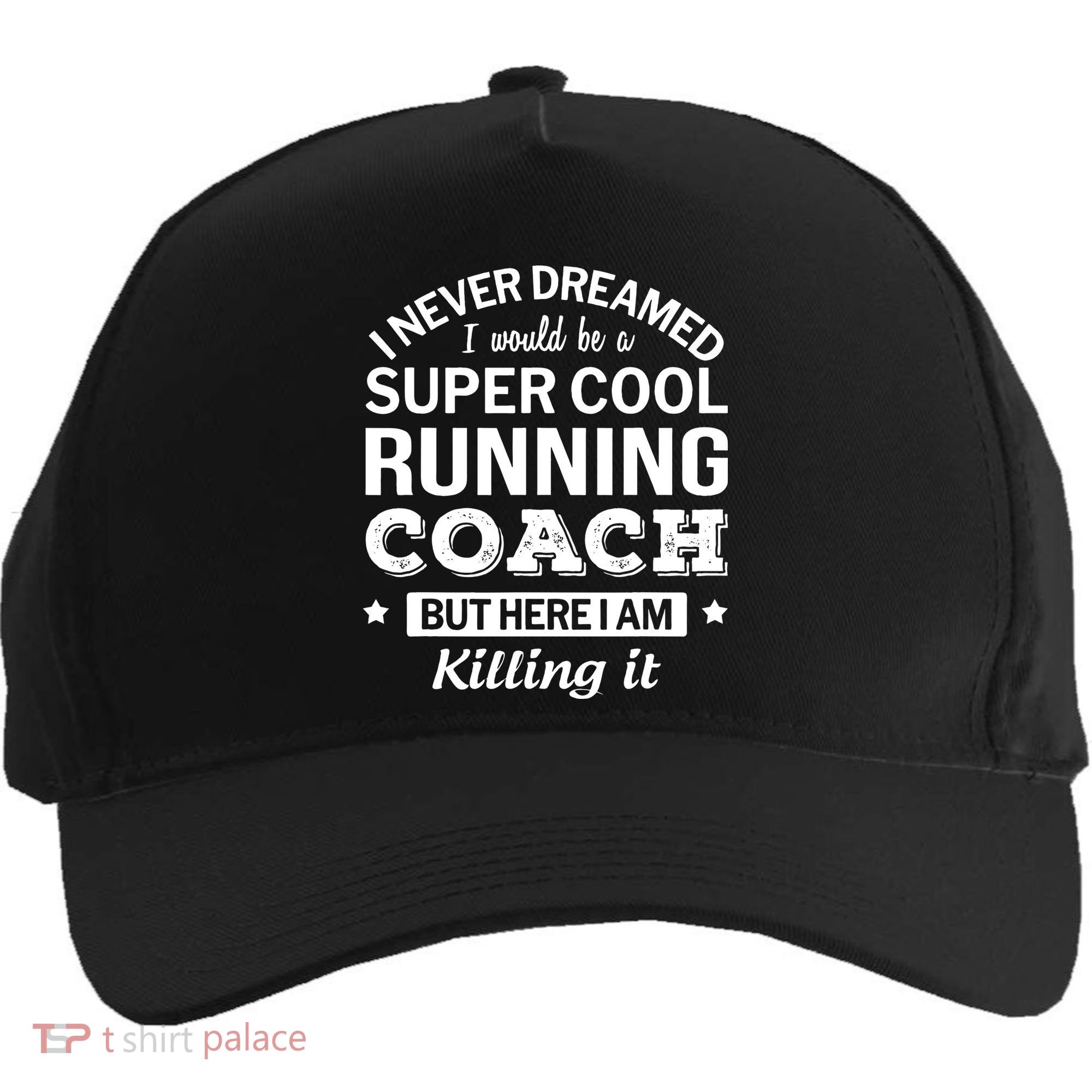 Running For Mom Marathoner Runner Coach Racing Five-Panel Snapback Cap