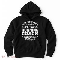 Running For Mom Marathoner Runner Coach Racing Hoodie thumb 0