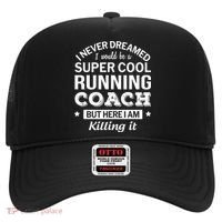 Running For Mom Marathoner Runner Coach Racing Hat thumb 0