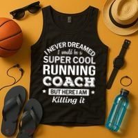 Running For Mom Marathoner Runner Coach Racing Tank Top thumb 4
