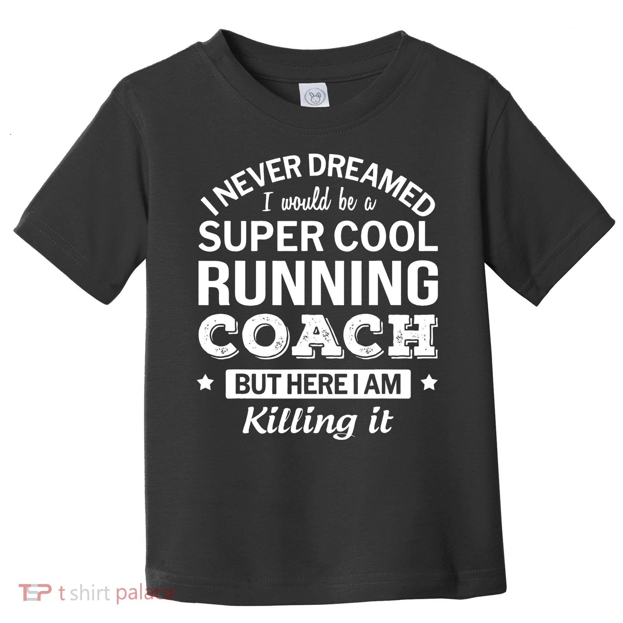 Running For Mom Marathoner Runner Coach Racing Toddler T-Shirt