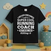 Running For Mom Marathoner Runner Coach Racing Toddler T-Shirt thumb 3