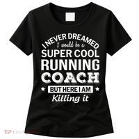 Running For Mom Marathoner Runner Coach Racing Women's T-Shirt thumb 0
