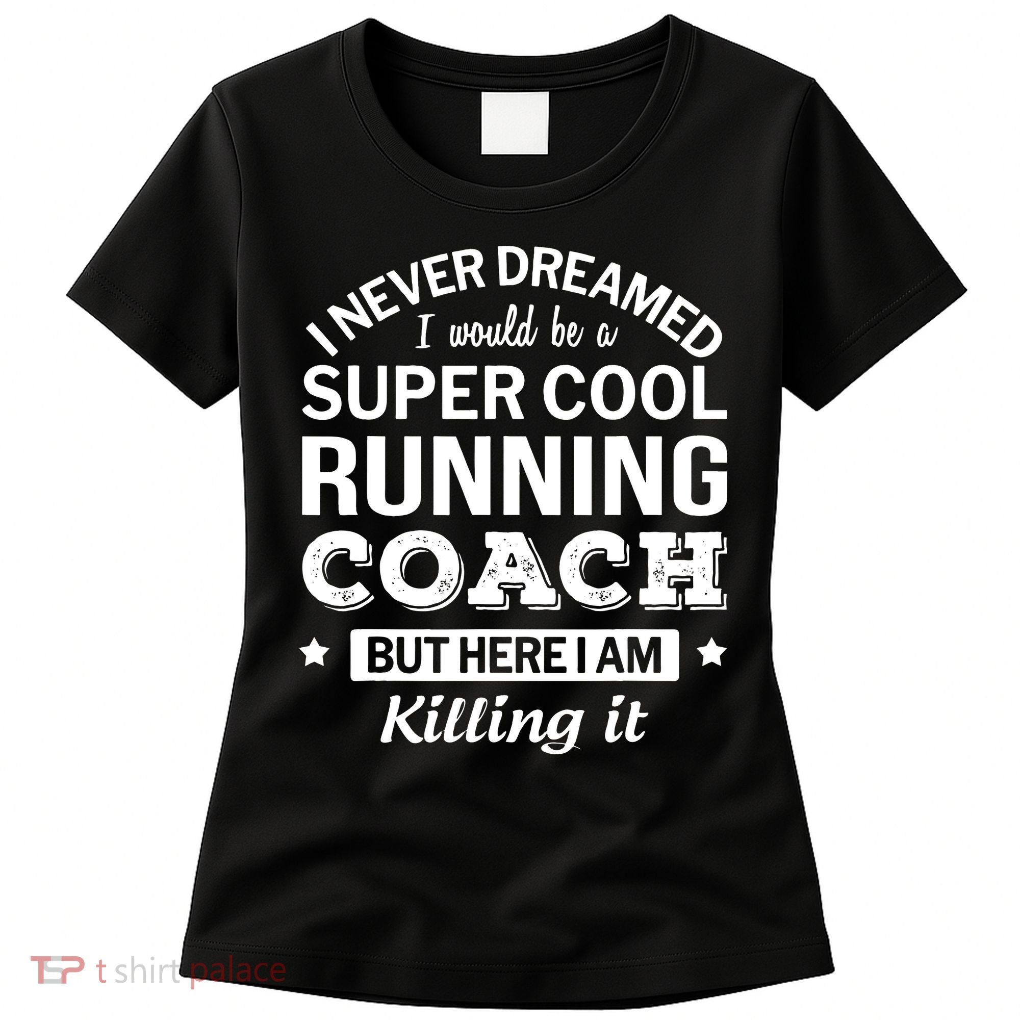Running For Mom Marathoner Runner Coach Racing Women's T-Shirt