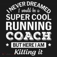 Running For Mom Marathoner Runner Coach Racing Kids T-Shirt thumb 4