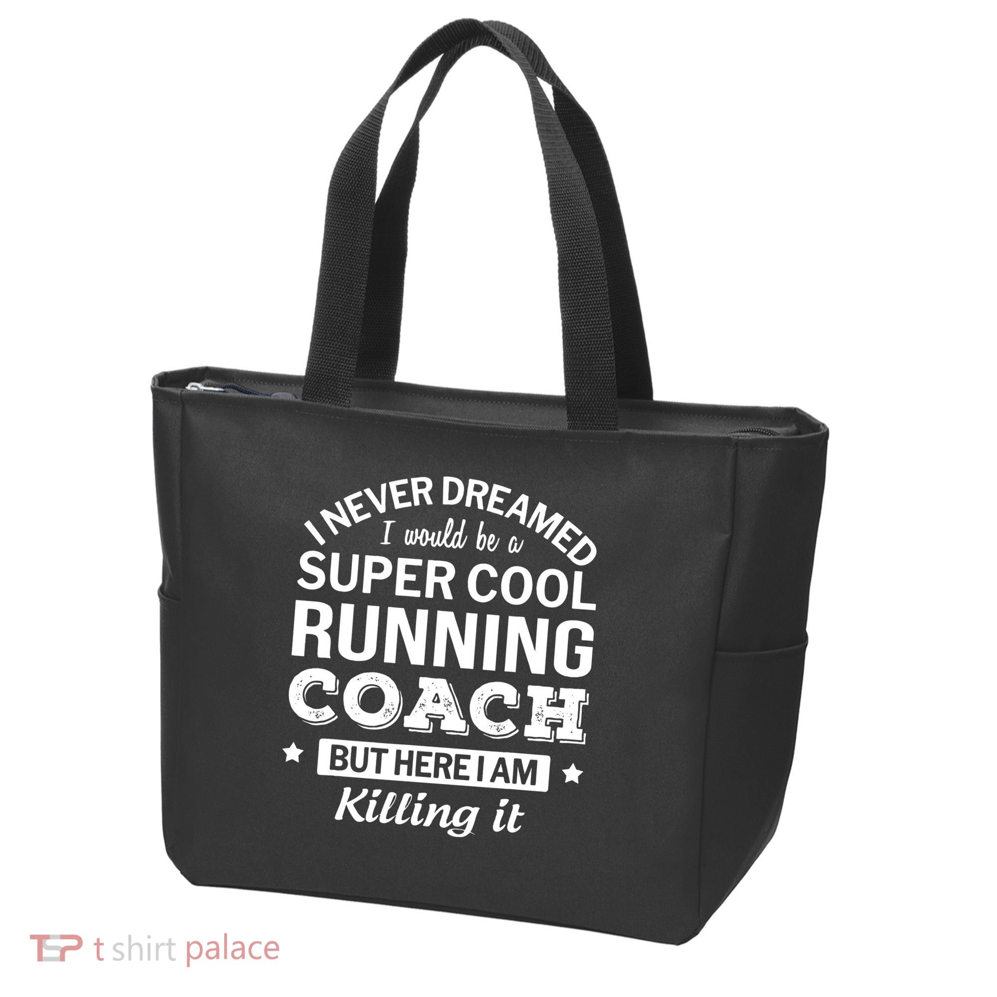 Running For Mom Marathoner Runner Coach Racing Tote Bag