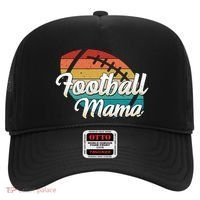 Retro Football Mama Ball Mom Player Jersey Team Mother Funny Gift Hat thumb 0