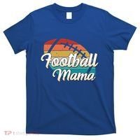 Retro Football Mama Ball Mom Player Jersey Team Mother Funny Gift T-Shirt thumb 0