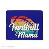 Retro Football Mama Ball Mom Player Jersey Team Mother Funny Gift Mousepad thumb 0