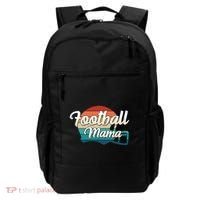 Retro Football Mama Helmet Coach Player Mom Team Cool Gift Backpack thumb 0