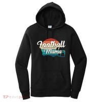 Retro Football Mama Helmet Coach Player Mom Team Cool Gift Women's Hoodie thumb 0