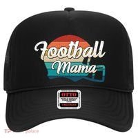 Retro Football Mama Helmet Coach Player Mom Team Cool Gift Hat thumb 0