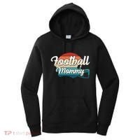 Retro Football Mommy Helmet Player Jersey Team Mom Gift Women's Hoodie thumb 0
