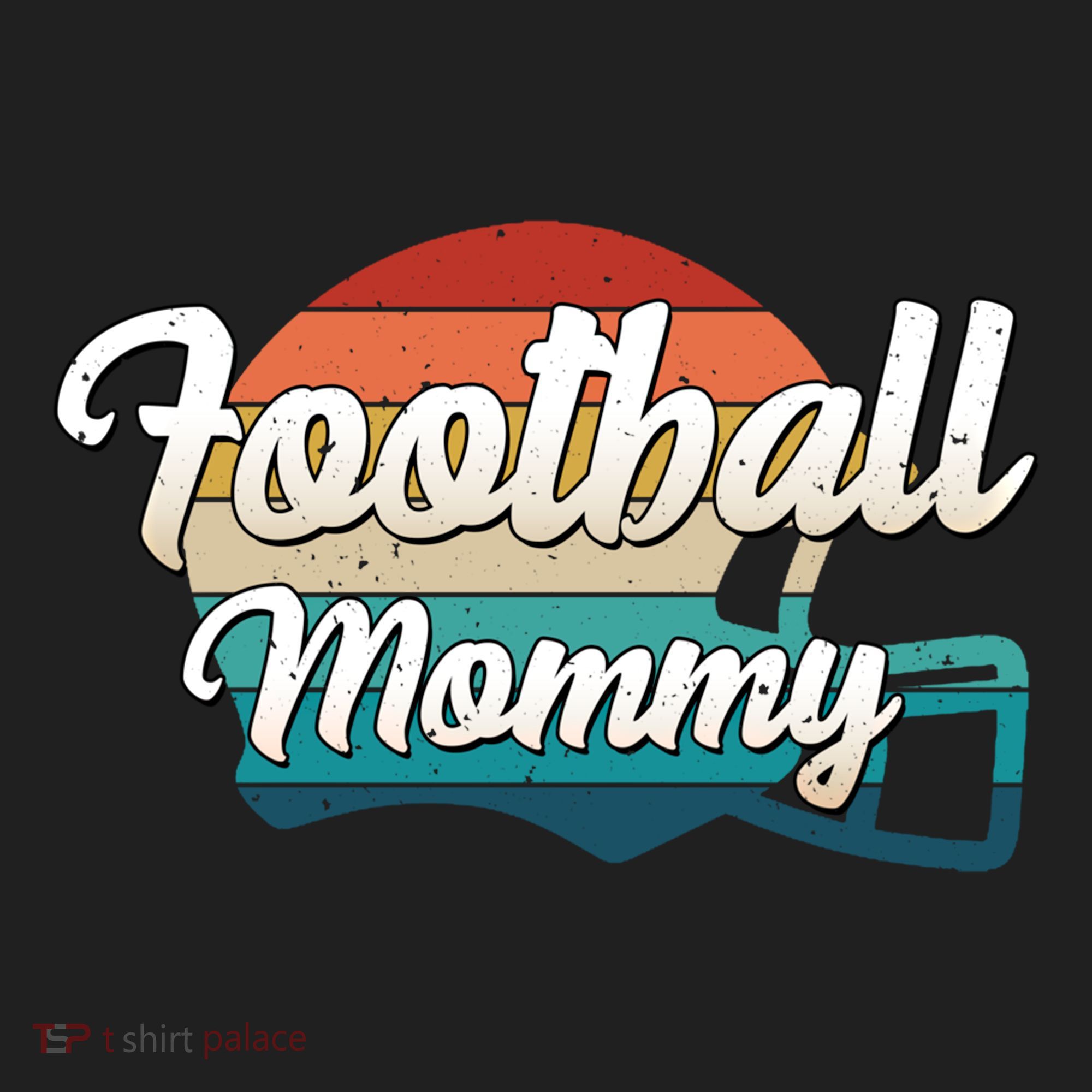 Retro Football Mommy Helmet Player Jersey Team Mom Gift Hat