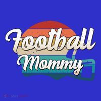 Retro Football Mommy Helmet Player Jersey Team Mom Gift Hoodie thumb 2