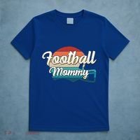Retro Football Mommy Helmet Player Jersey Team Mom Gift T-Shirt thumb 5