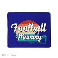 Retro Football Mommy Helmet Player Jersey Team Mom Gift Mousepad thumb 0