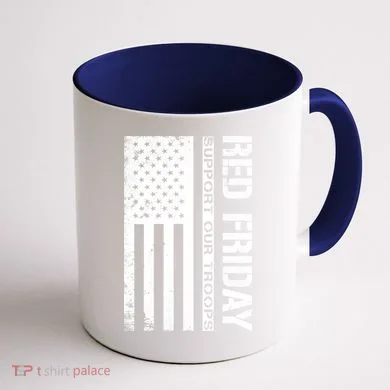 Red Friday Military Remember Everyone Deployed Coffee Mug back