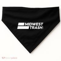 Real Friends Midwest Trash Logo USA-Made Doggie Bandana thumb 0
