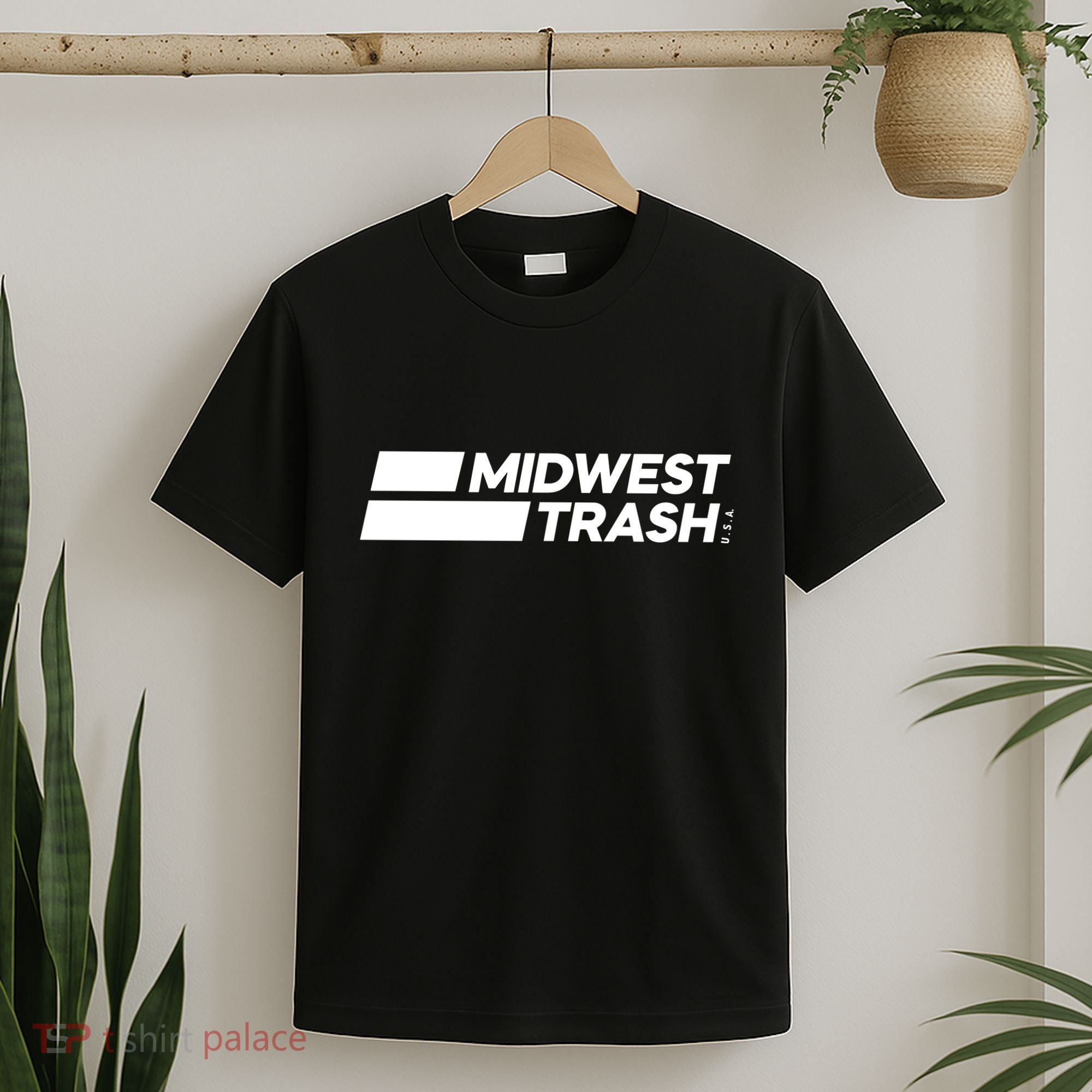 Real Friends Midwest Trash Logo T-Shirt