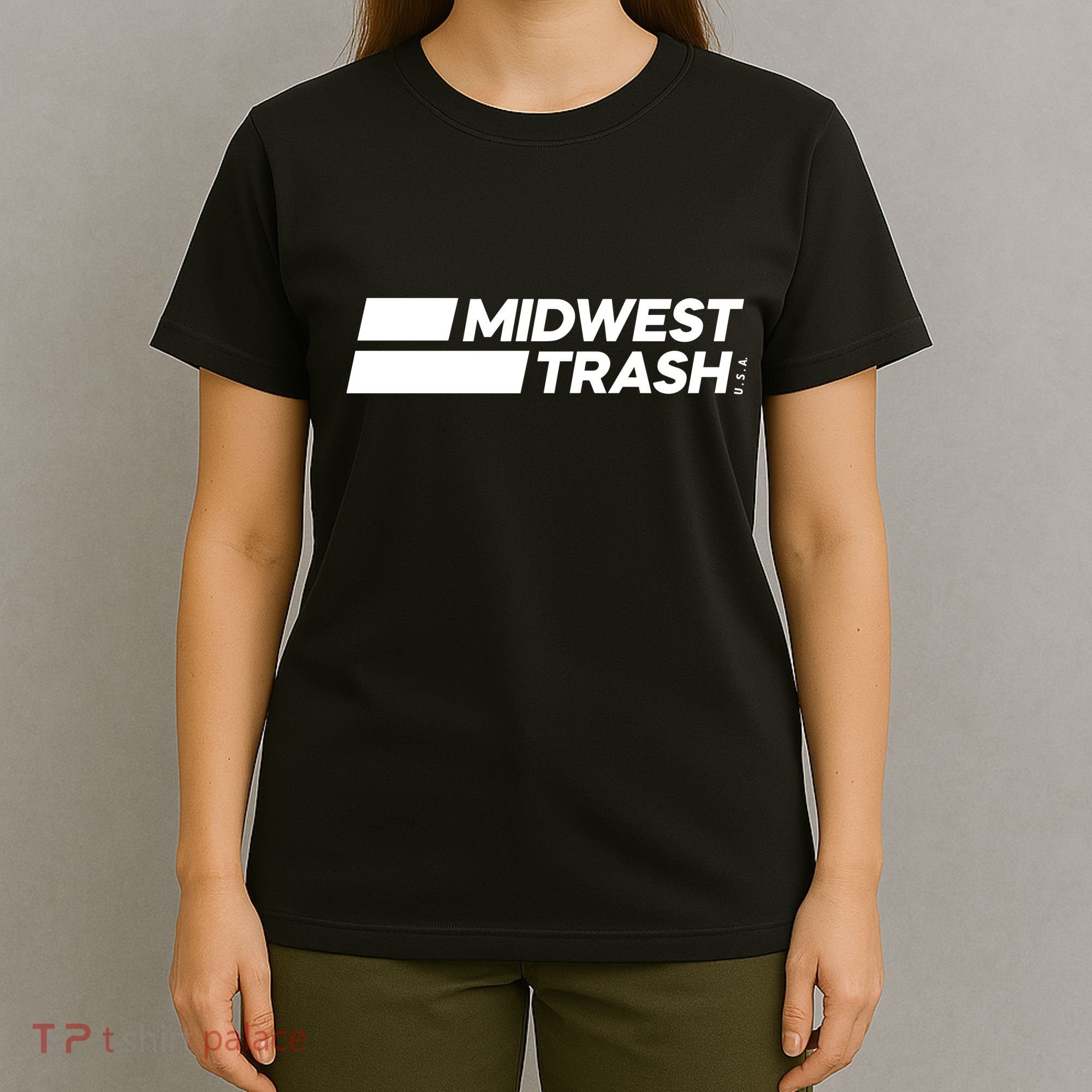 Real Friends Midwest Trash Logo T-Shirt