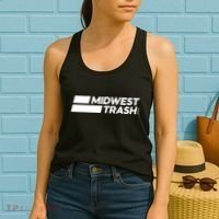 Real Friends Midwest Trash Logo Women's Tank Top thumb 2