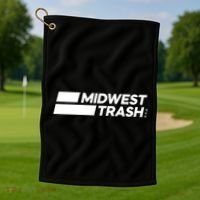 Real Friends Midwest Trash Logo Golf Towel thumb 1
