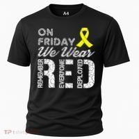 Red Friday Military R.E.D. On Friday We Wear Red Cooling Performance Crew T-Shirt thumb 0