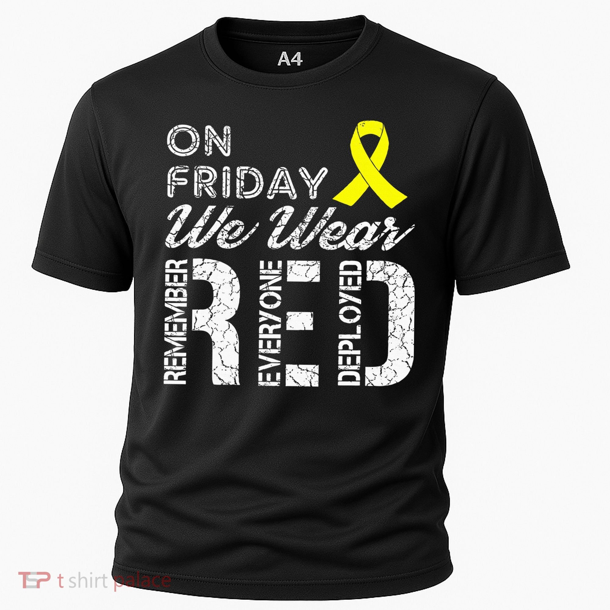 Red Friday Military R.E.D. On Friday We Wear Red Cooling Performance Crew T-Shirt