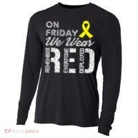 Red Friday Military R.E.D. On Friday We Wear Red Cooling Performance Long Sleeve Crew thumb 0