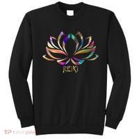 Reiki Filigree Meditation Lotus Flower Sweatshirt thumb 0