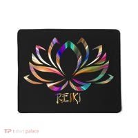 Reiki Filigree Meditation Lotus Flower Mousepad thumb 0