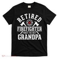 Retired Firefighter Makes The Best Grandpa Retirement Gift T-Shirt thumb 0
