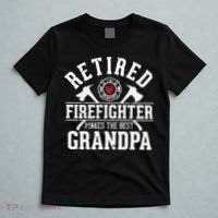 Retired Firefighter Makes The Best Grandpa Retirement Gift T-Shirt thumb 5
