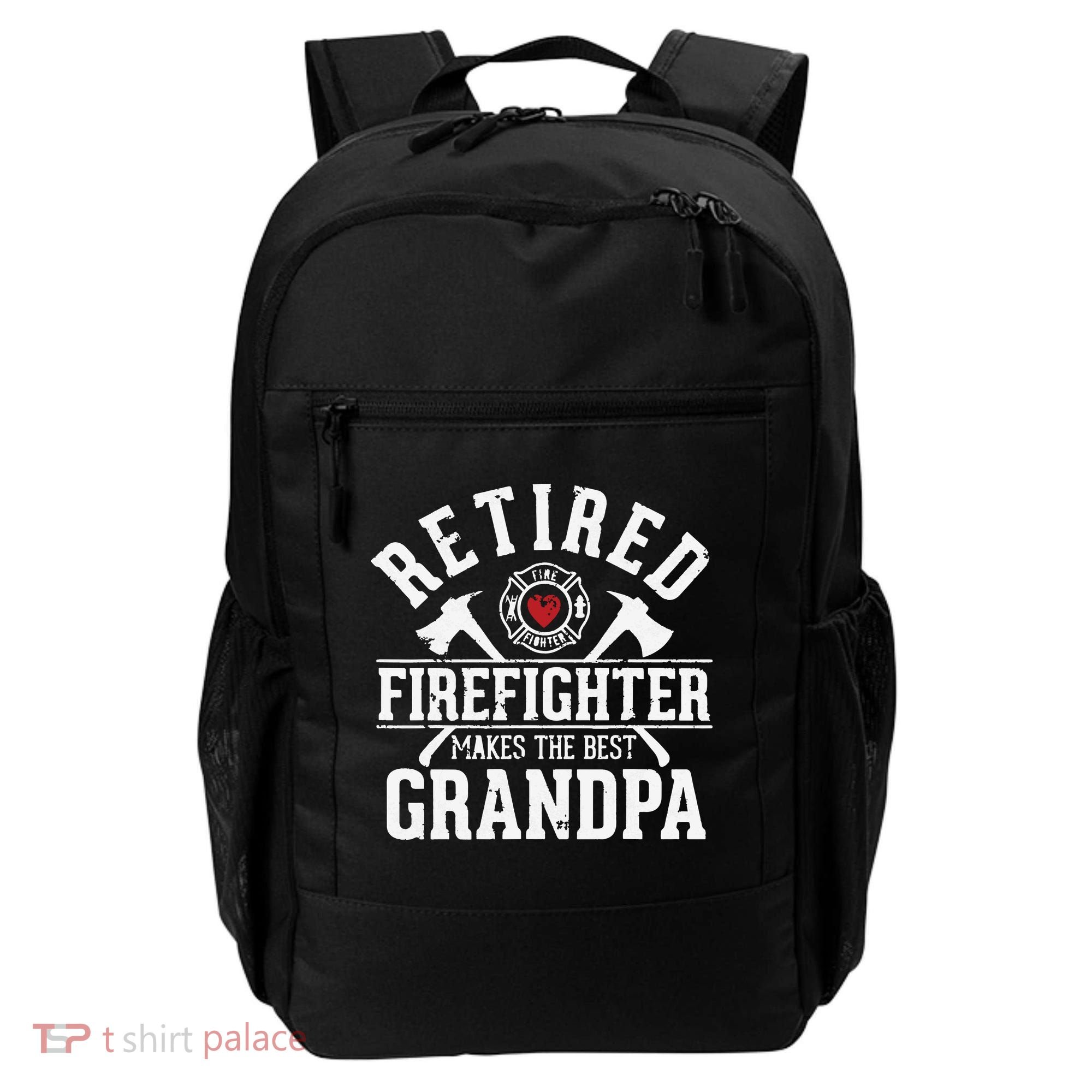 Retired Firefighter Makes The Best Grandpa Retirement Gift Backpack