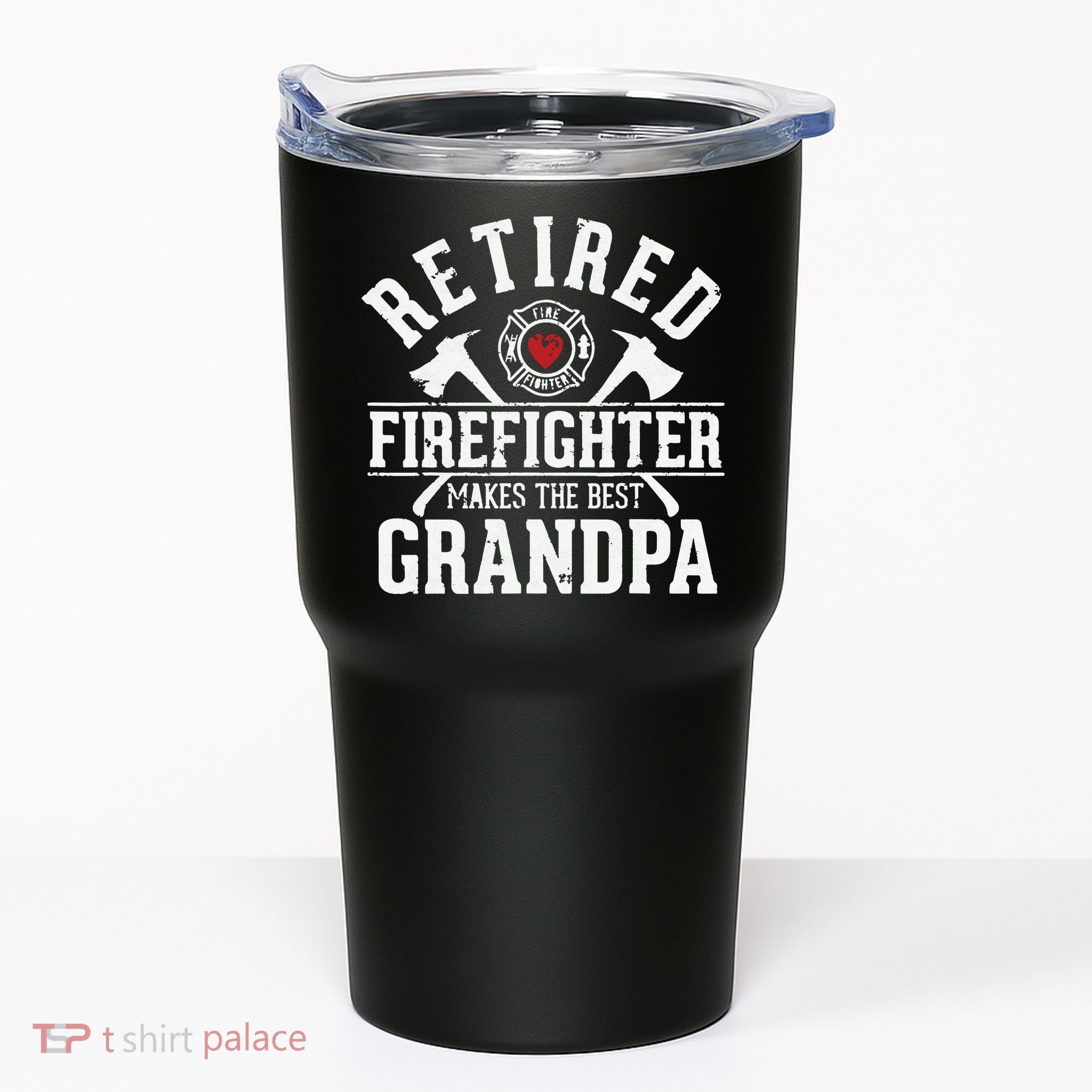 Retired Firefighter Makes The Best Grandpa Retirement Gift Tumbler