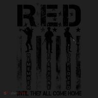 RED Friday Military Until They Come Home American Flag Women's Sweatshirt thumb 2
