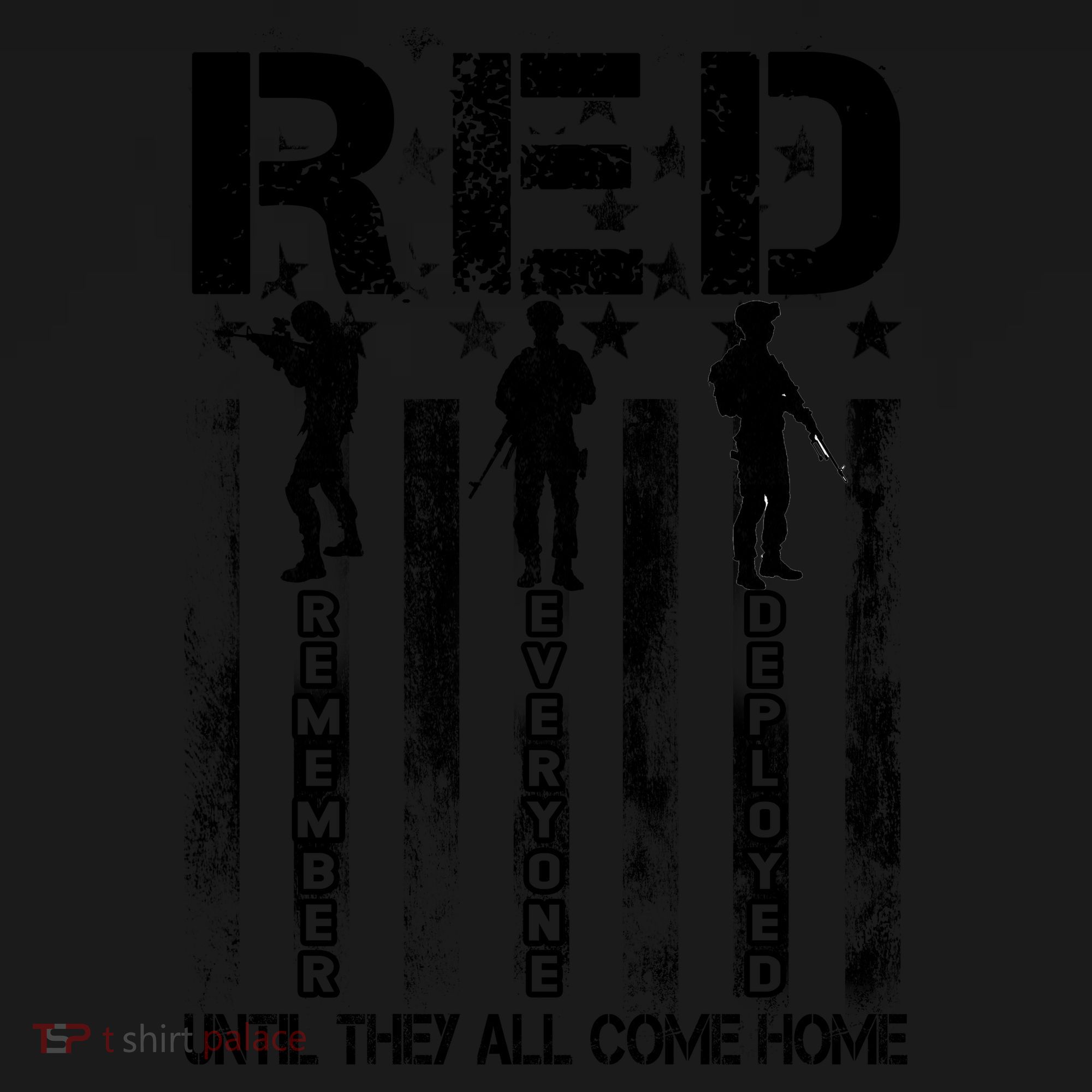 RED Friday Military Until They Come Home American Flag Women's Hoodie
