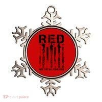 RED Friday Military Until They Come Home American Flag Ornament thumb 0
